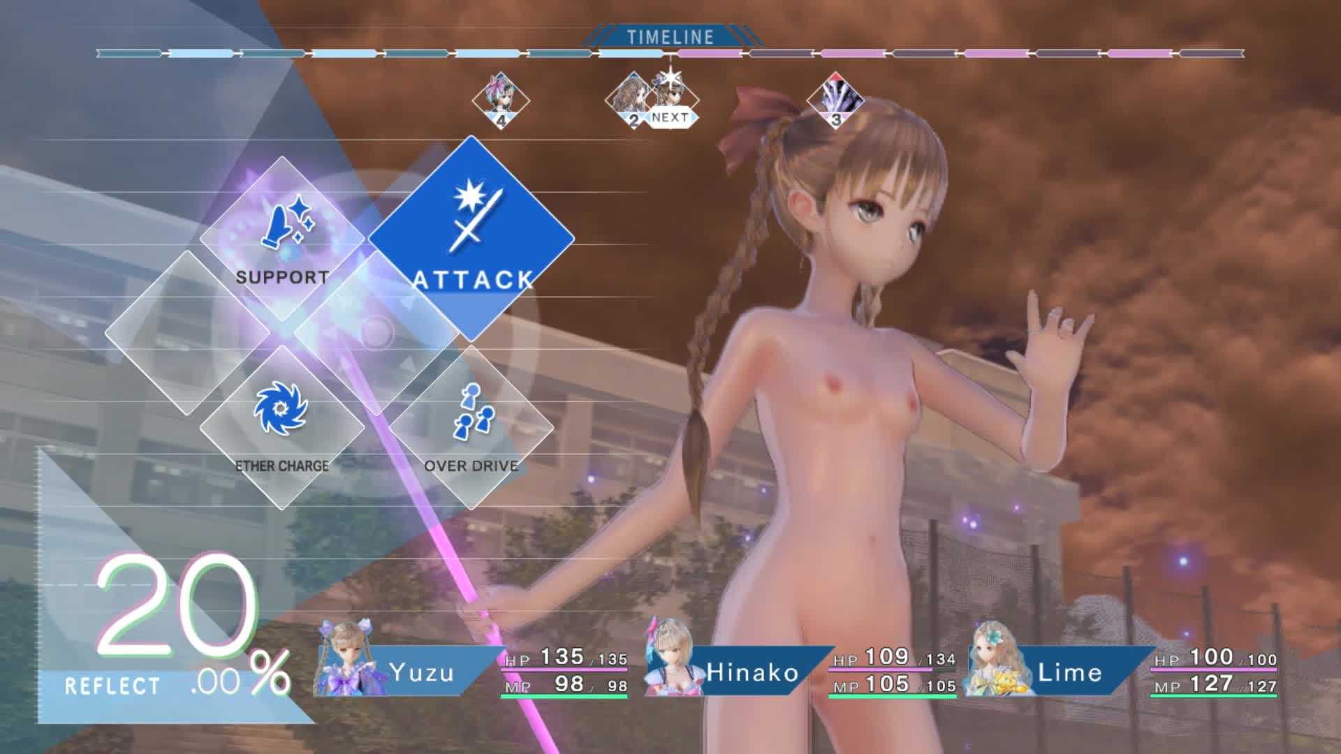 Blue reflection エロ