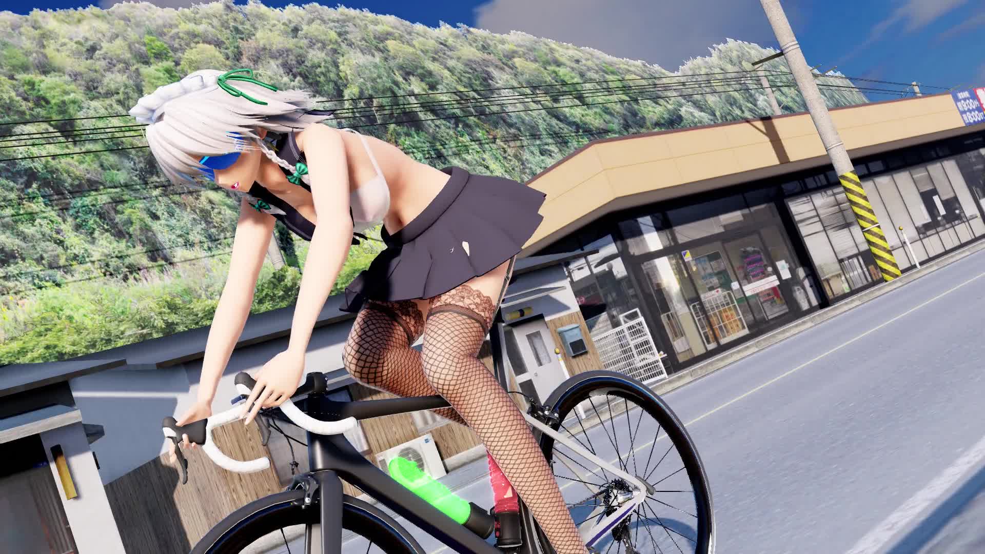 エロ 動画 自転車