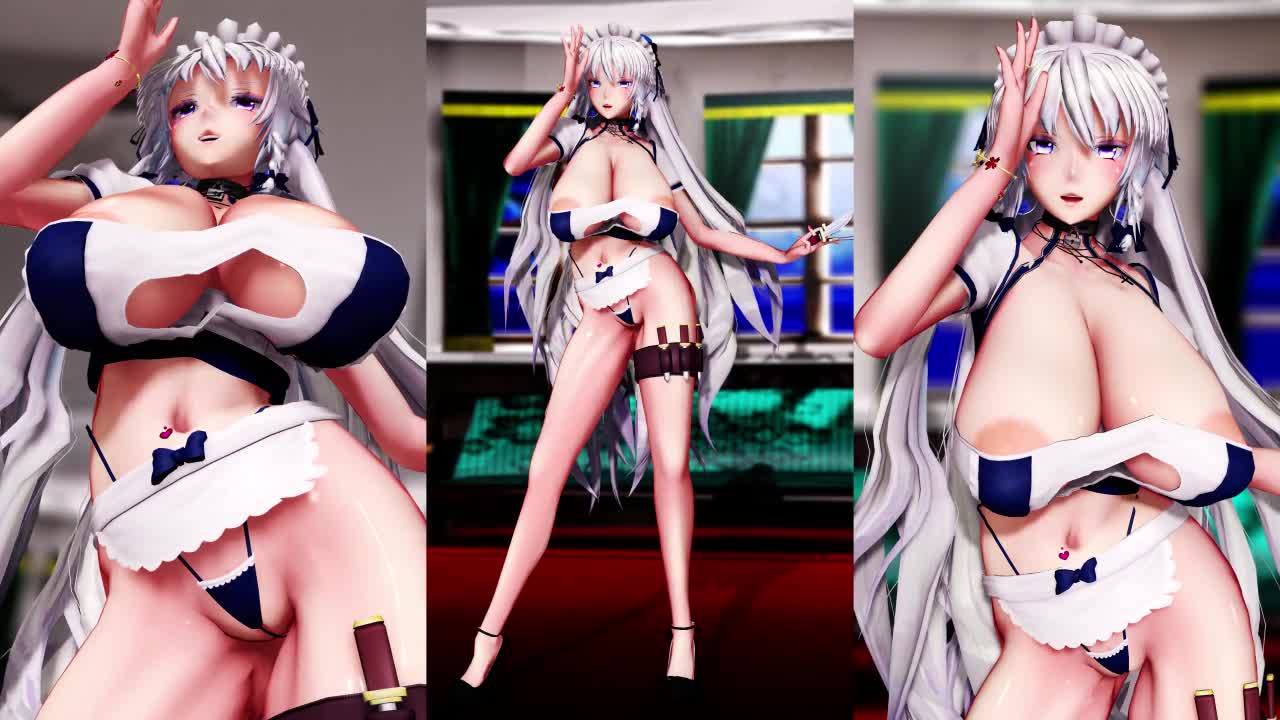 爆乳メイド長十六夜咲夜｜俺の3Dエロ動画