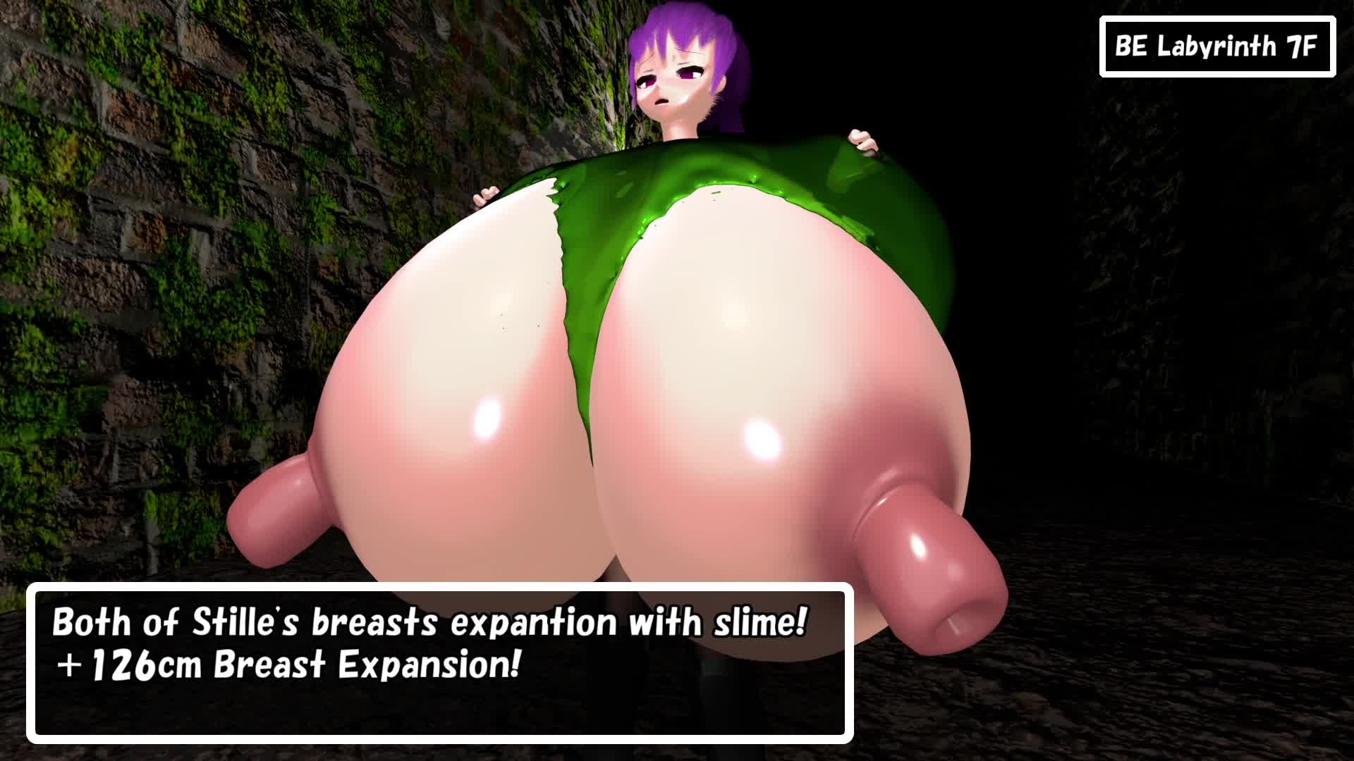 Breast expansion labyrinth